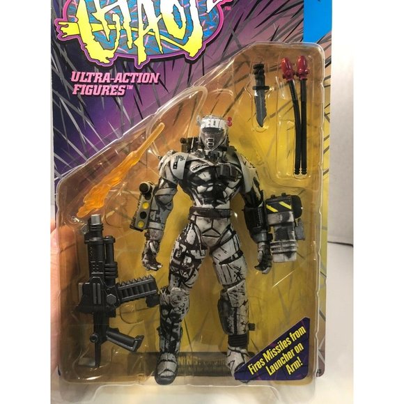 Total Chaos Action Figure Al Simmons S1 McFarlane Toys 1996 MOC Unopened - Picture 2 of 3